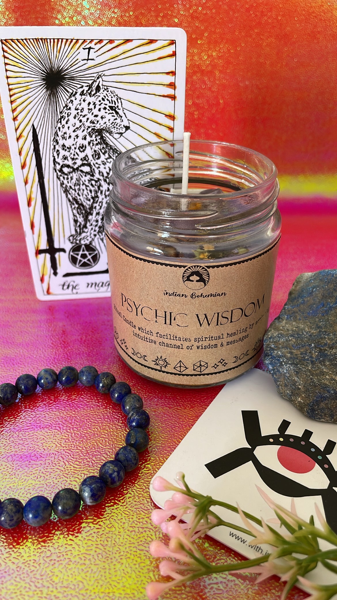 Psychic Wisdom ritual jar candle