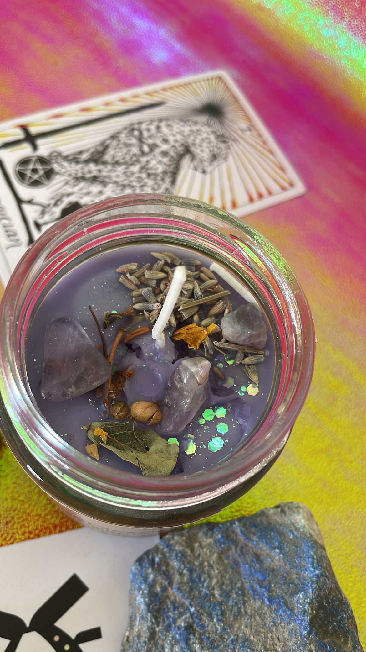Psychic Wisdom ritual jar candle