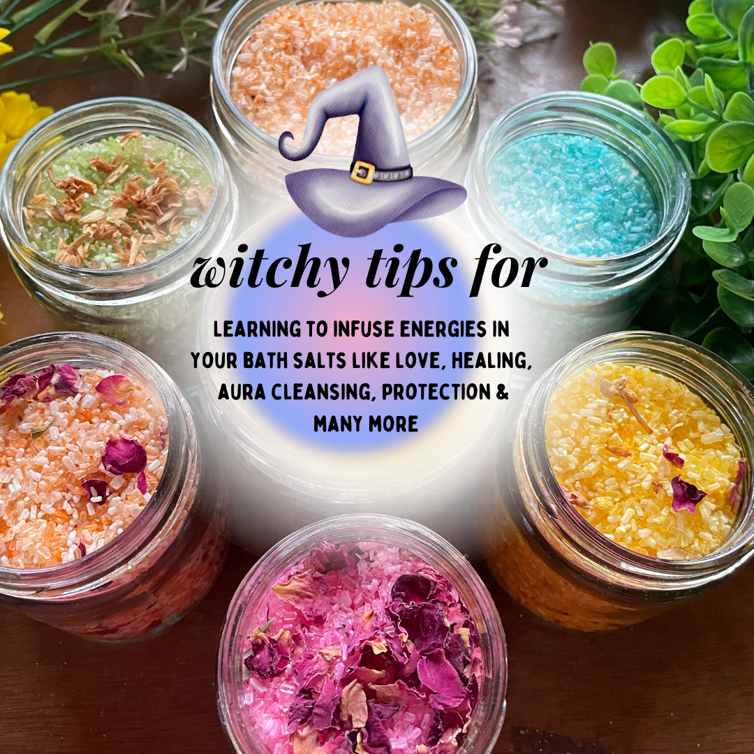 Energy Infused Bath Salts Making Workshop with a Starter Kit - 17th May 2025, Saturday