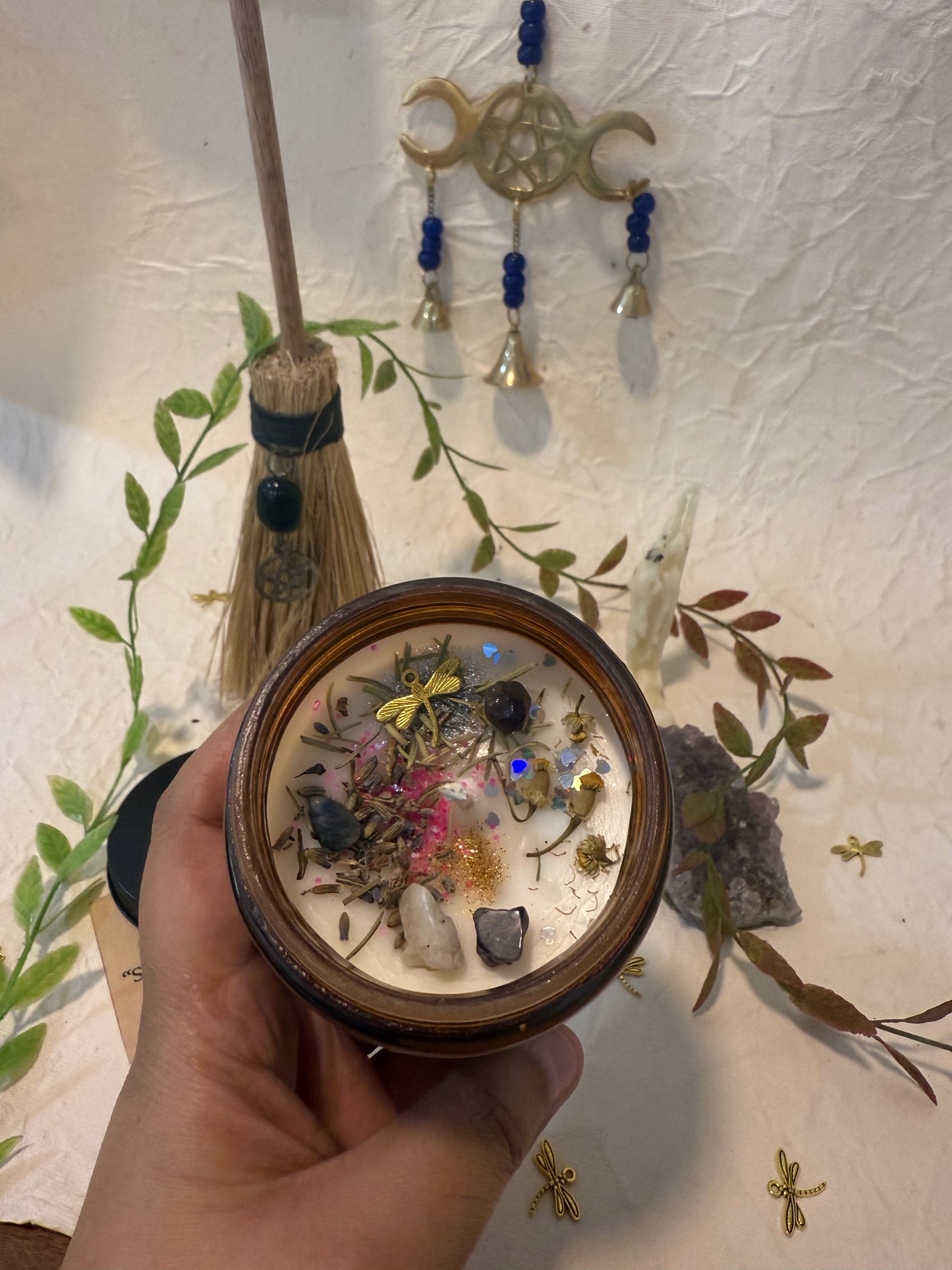 Sacred Ancestors - Ritual Offering Candle | Pitru Offerings | Altar Blessings