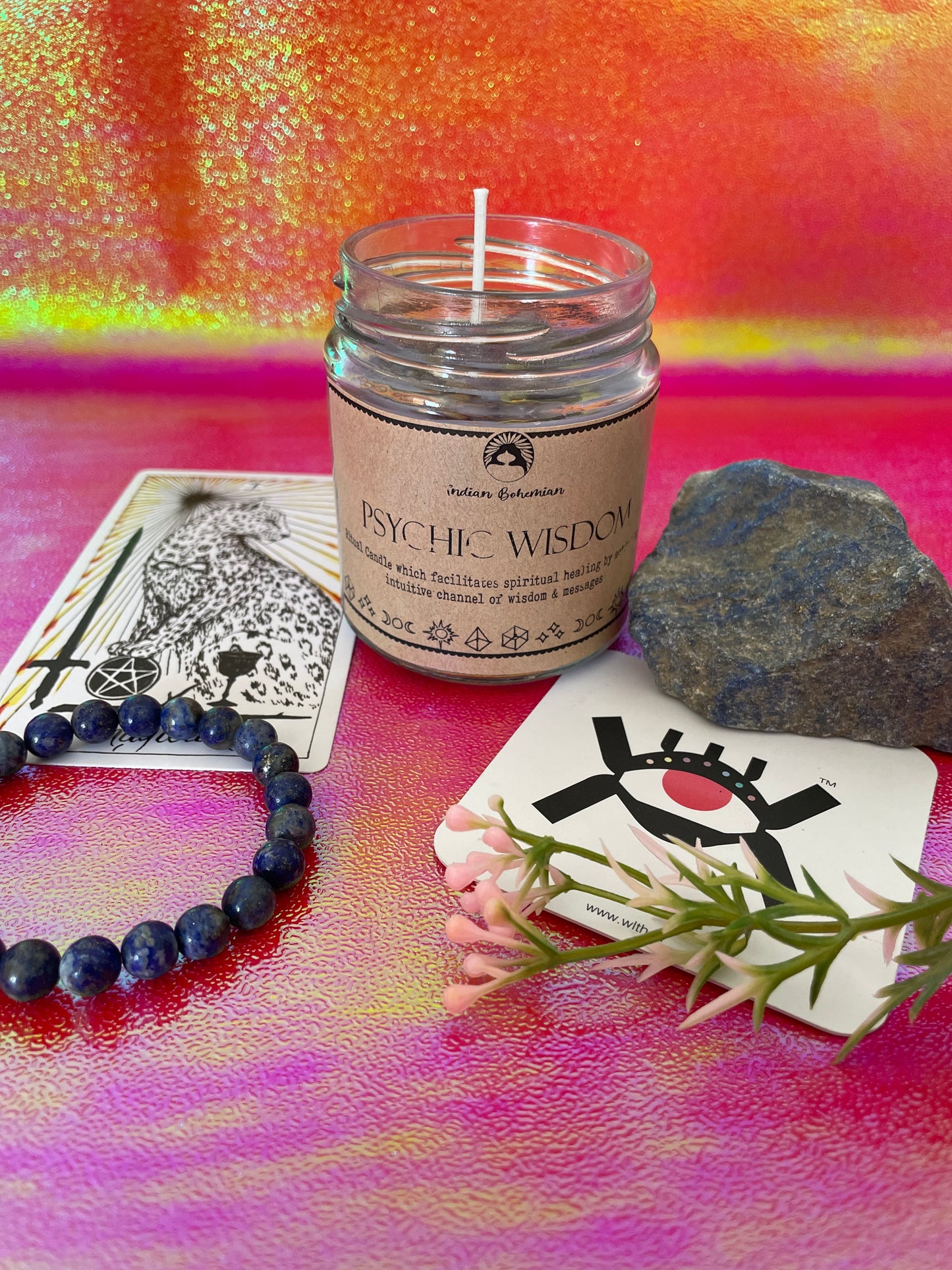 Psychic Wisdom ritual jar candle
