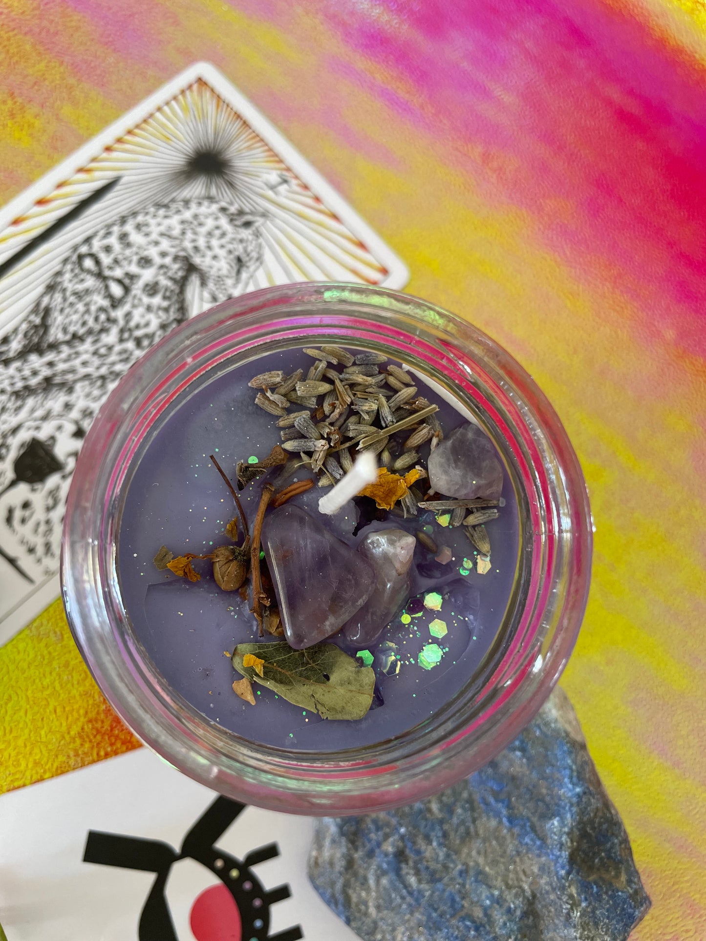 Psychic Wisdom ritual jar candle