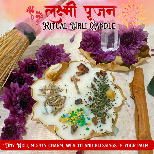 Lakshmi Pujan Ritual Urli Candle | Abundance, Wealth, Luck, Success & Blessings