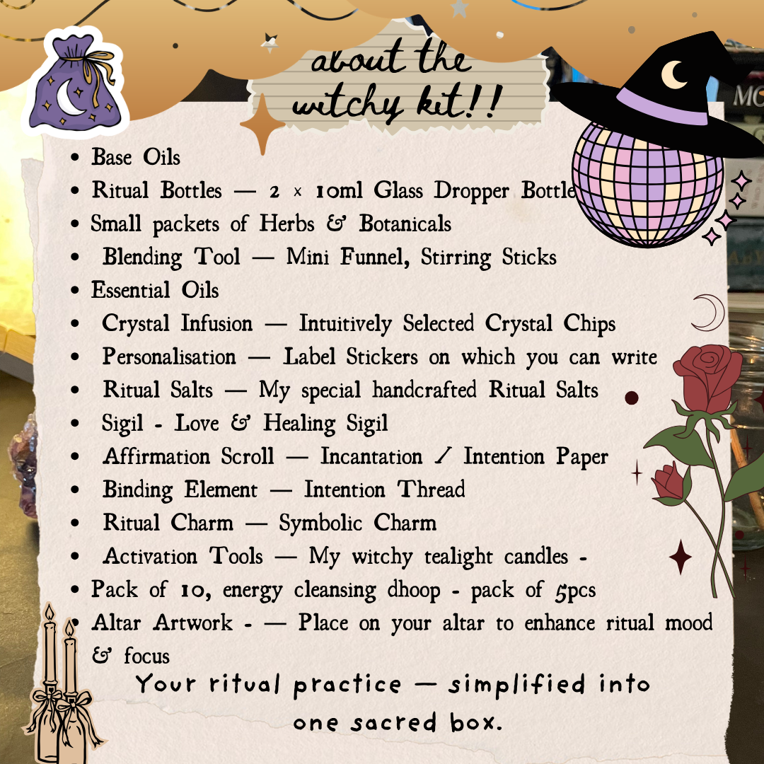 Ritual Oil Making Workshop — Introduction & Foundation - Recordings Available