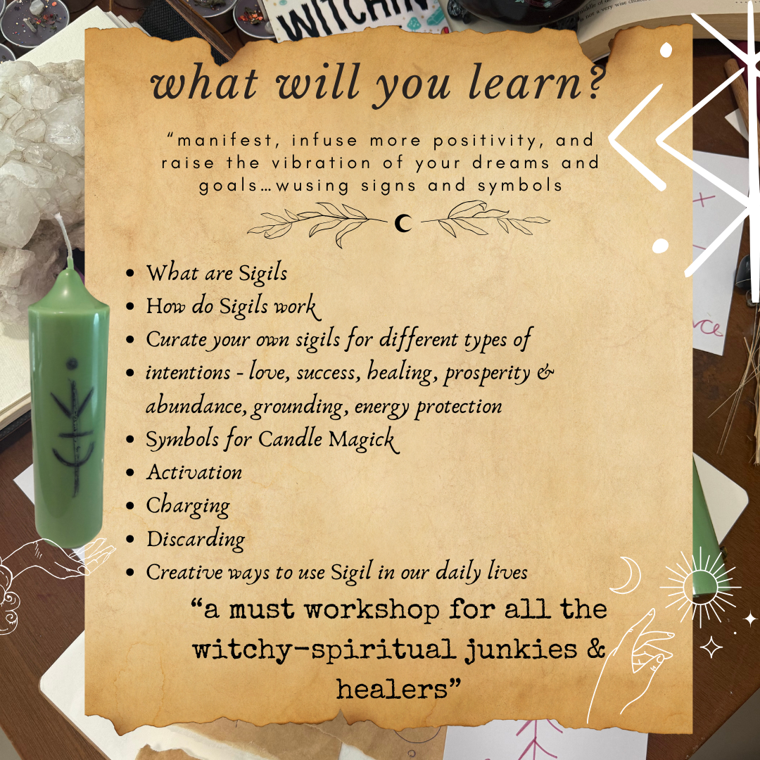 Sigil Magick Workshop - 20th September 2025, Saturday