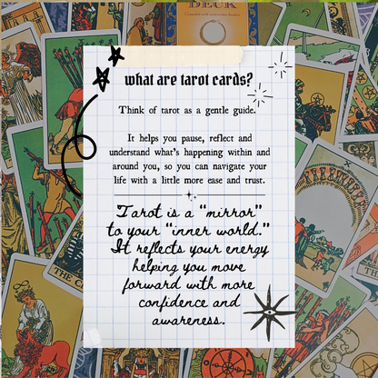 🌞 Book a Tarot Reading Session!💕 - Your witchy friend for soft, honest & judgment-free guidance