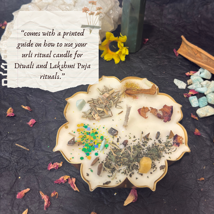 Lakshmi Pujan Ritual Urli Candle | Abundance, Wealth, Luck, Success & Blessings
