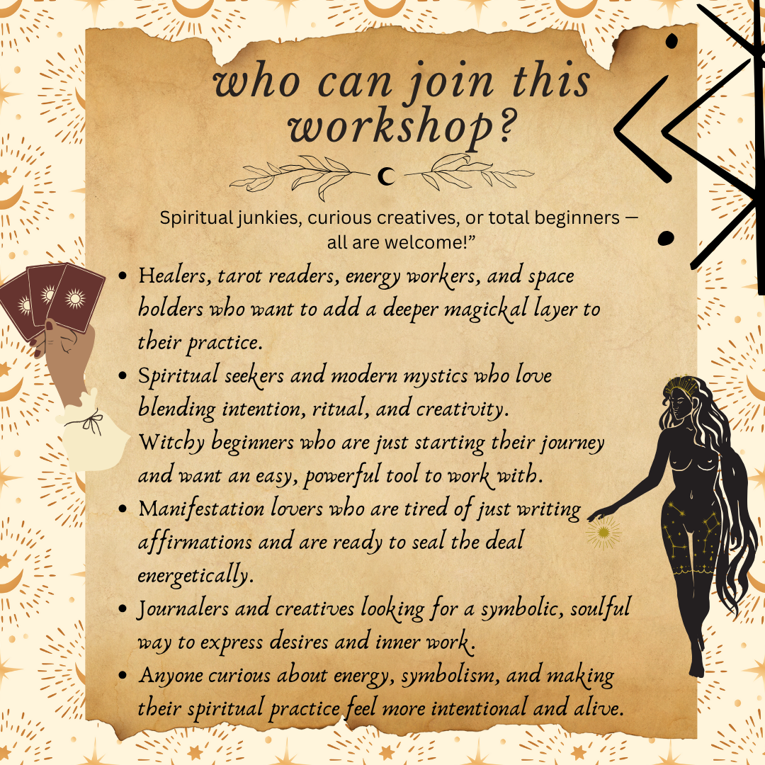 Sigil Magick Workshop - 20th September 2025, Saturday