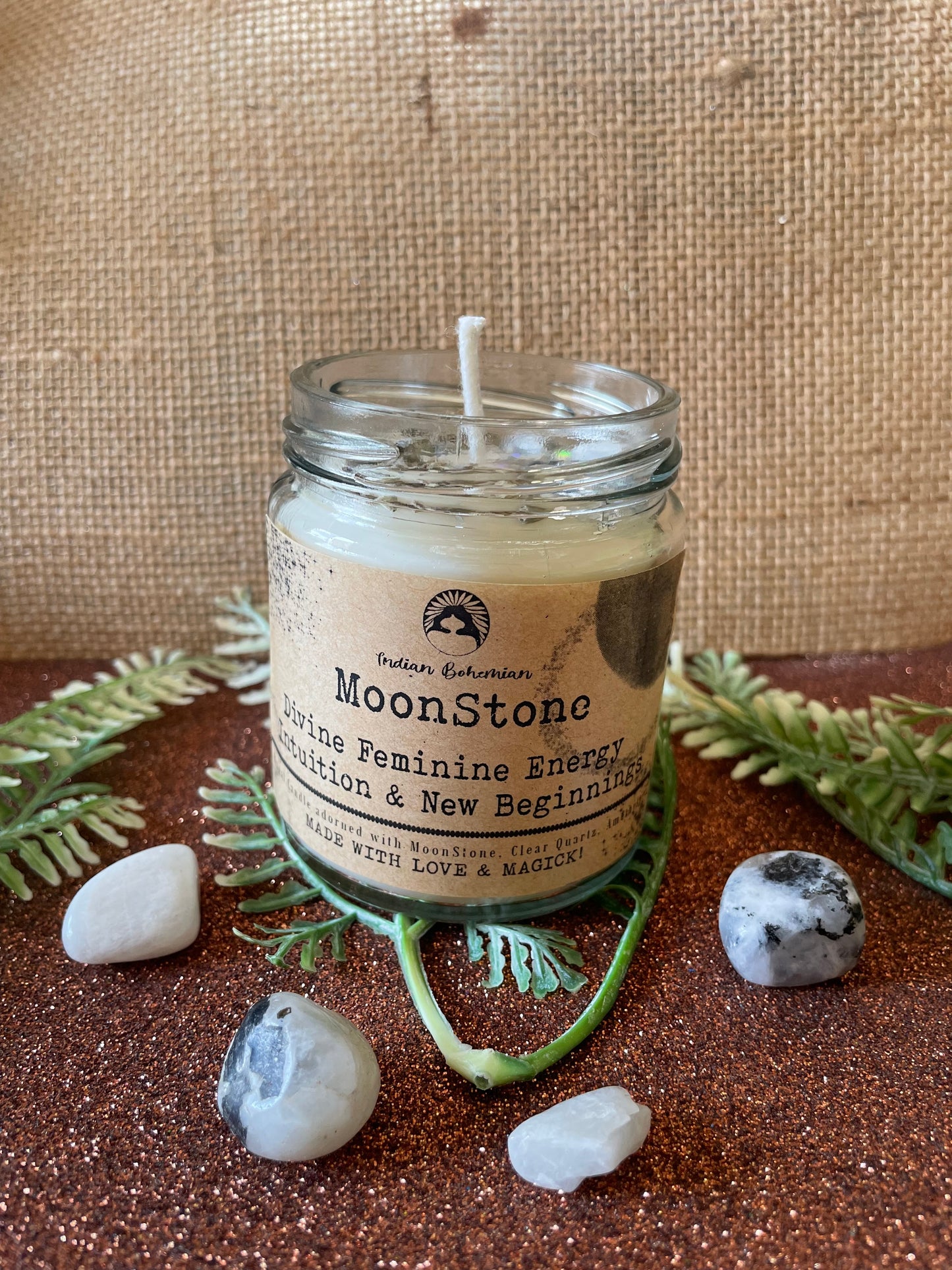 Divine Feminine Energy, Yin & Yang, New Beginnings - Ritual Jar Candle