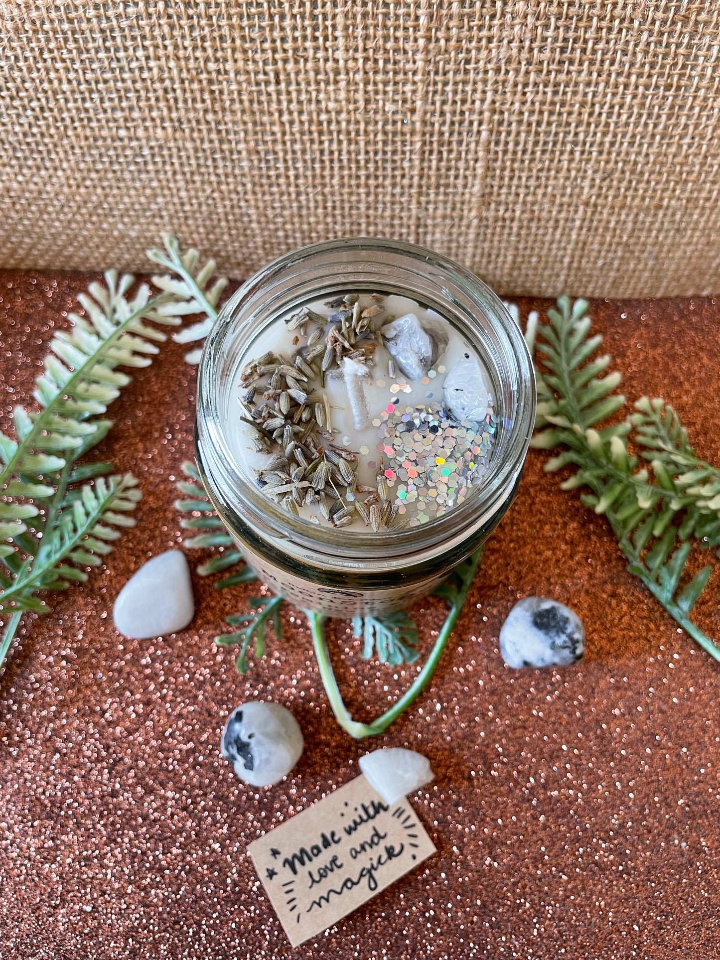 Divine Feminine Energy, Yin & Yang, New Beginnings - Ritual Jar Candle