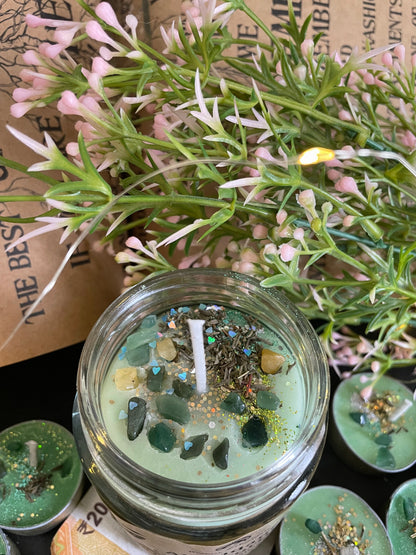 Abundance, Prosperity, Good Fortune - Ritual Jar Candle