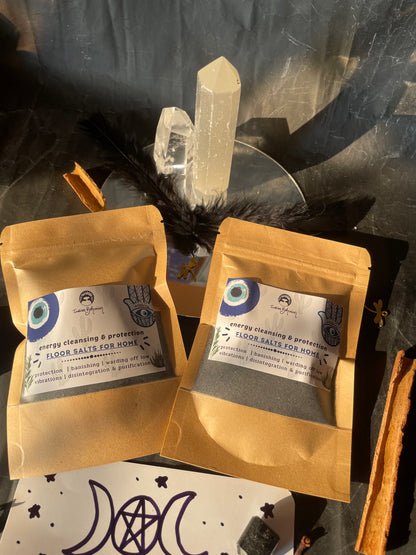 Floor Salts for Home | Energy Cleansing, Evil Eye Protection, Energy Upliftment, Atracting positive vibrations