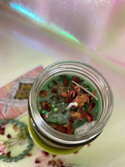 Abundance, Prosperity, Good Fortune - Ritual Jar Candle
