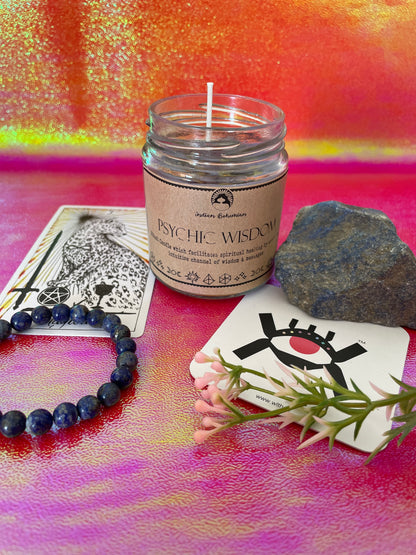Psychic Wisdom ritual jar candle